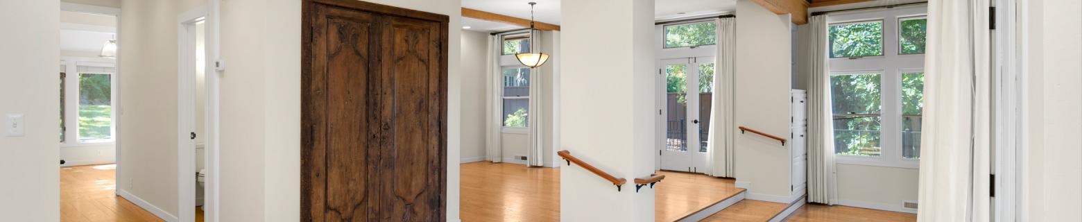 dining room and hallway