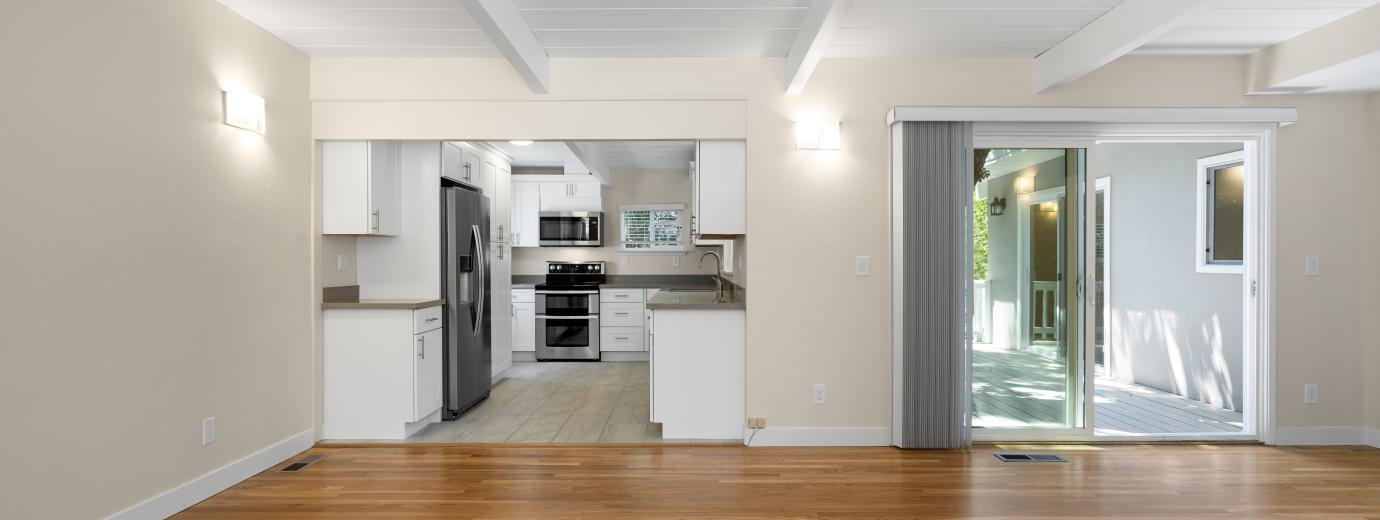 Living Room and Kitchen