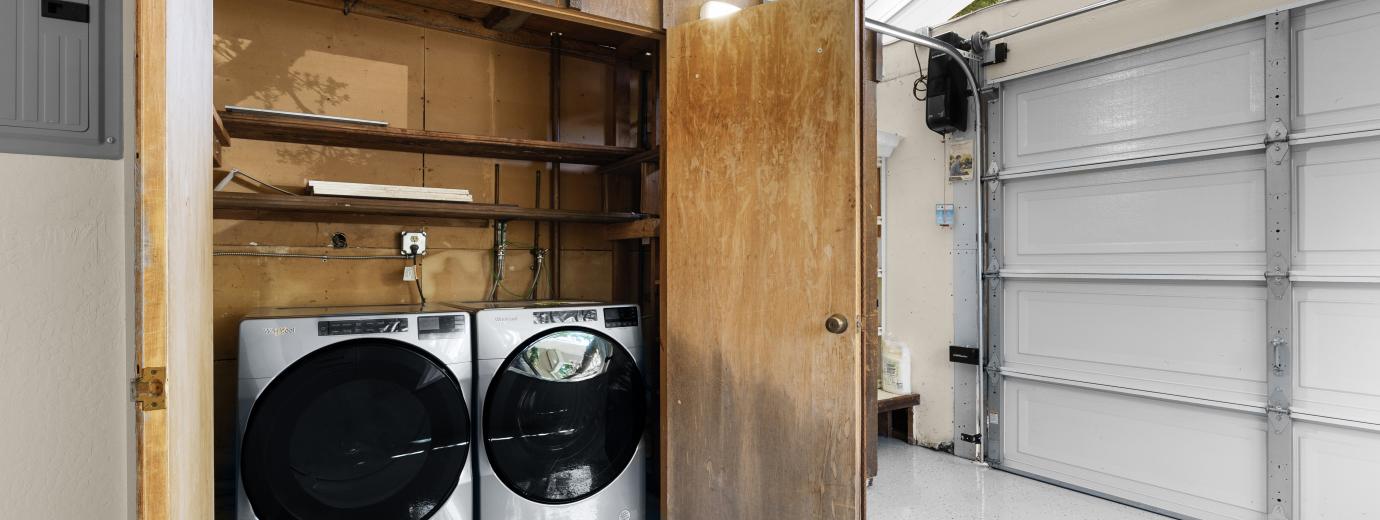 Garage and Laundry