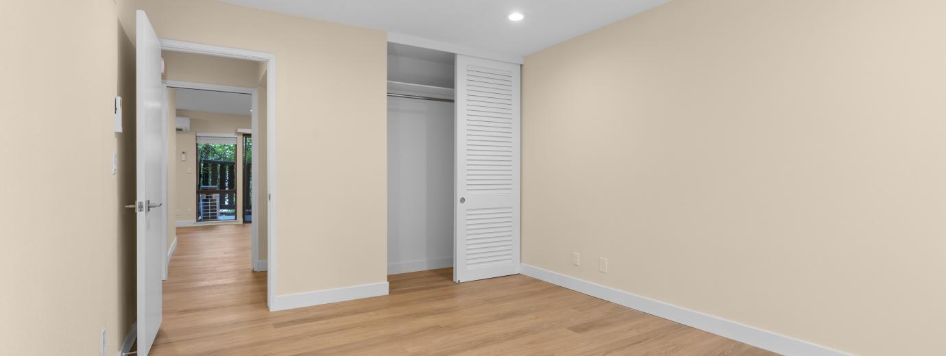 Left Bedroom and Closet