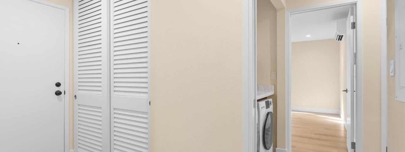 Hallway and Laundry Area