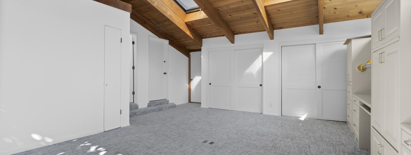 Upstairs Office, Closets