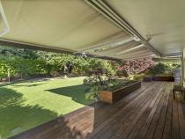 Backyard, Deck, Awning