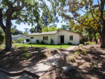 Exterior front of home with trees