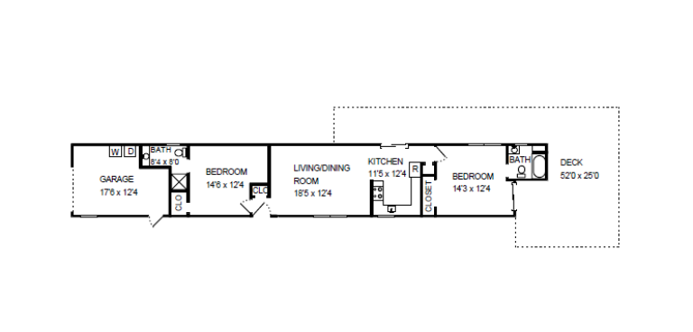 Hanover Street A | Floor Plan